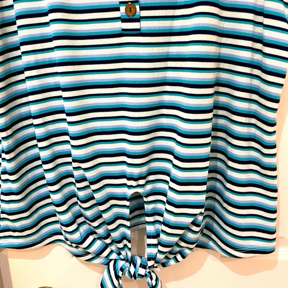 🆕 A.N.A. TIE-FRONT BLOUSE 🆕 - Picture 6 of 9